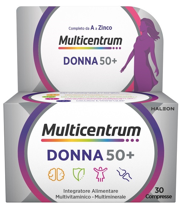MULTICENTRUM DONNA 50+ 30 COMPRESSE - Farmacia Del Monaco