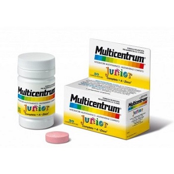 MULTICENTRUM JUNIOR 30 COMPRESSE - Farmacia Del Monaco