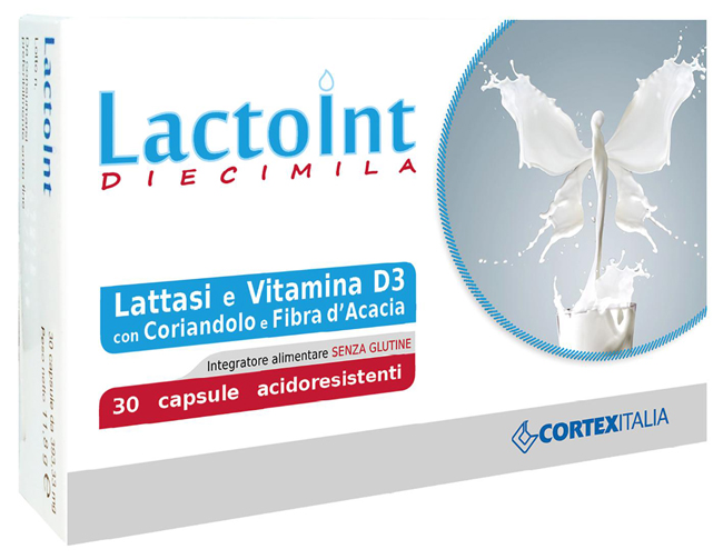 LACTOINT DIECIMILA 30 CAPSULE ACIDORESISTENTI SENZA GLUTINE - Farmacia Del Monaco