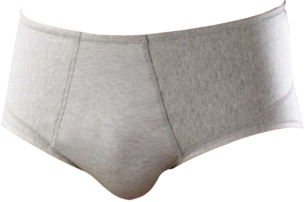 ORIONE 508 SLIP UOMO CONTENITIVO CHIUSO IN COTONE GRIGIO 2 - Farmacia Del Monaco