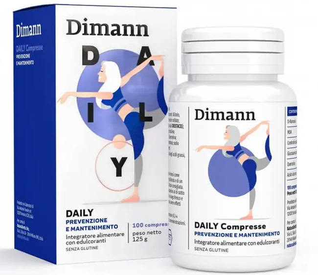 DIMANN DAILY 100 COMPRESSE - Farmacia Del Monaco