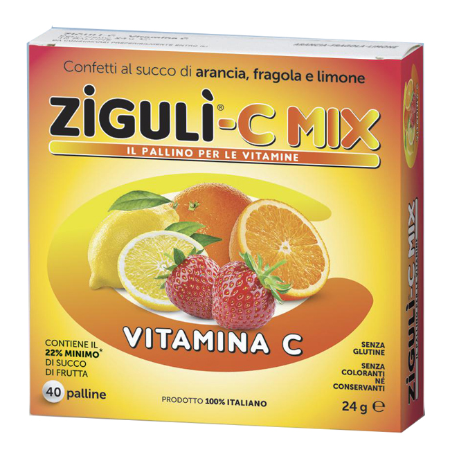 ZIGULI C MIX 40 PALLINE 24 G - Farmacia Del Monaco