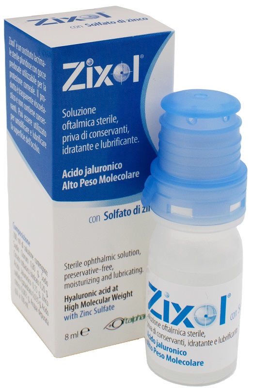 SOLUZIONE OFTALMICA ZIXOL PLURIDOSE 8 ML - Farmacia Del Monaco