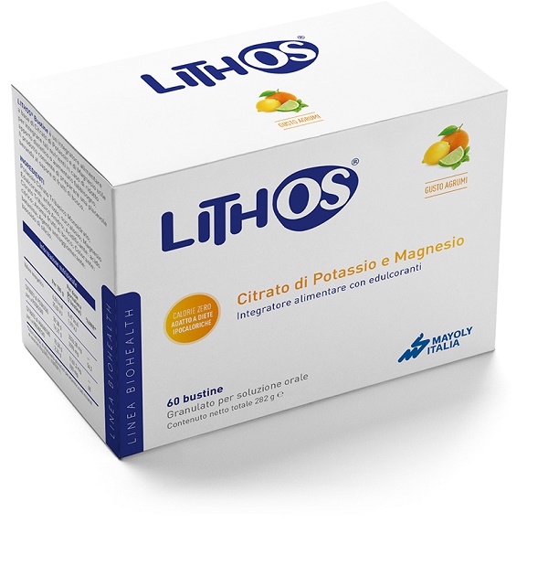 LITHOS 60 BUSTINE DA 4,5 G GUSTO AGRUMI - Farmacia Del Monaco