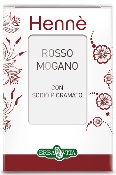 HENNE COLORANTE CAPELLI ROSSO MOGANO 100 G - Farmacia Del Monaco