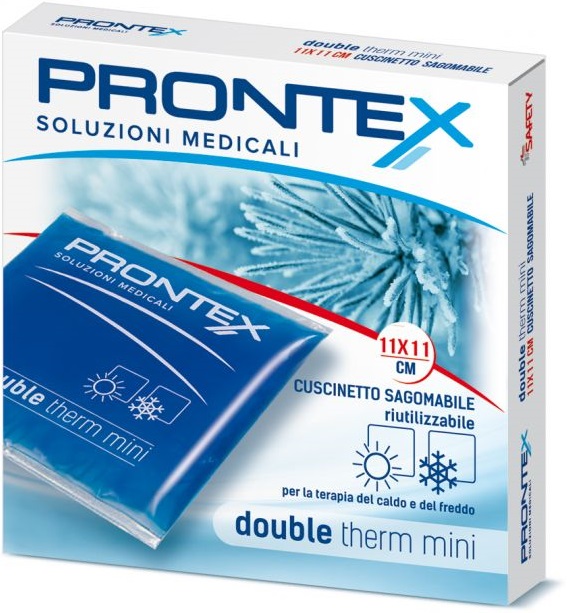 PRONTEX CUSCINETTO IN GEL RIUTILIZZABILE DOUBLE THERM 11X11CM - Farmacia Del Monaco
