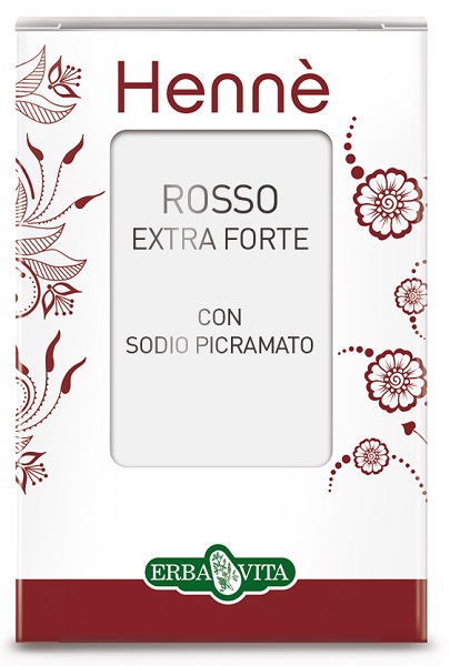 HENNE COLORANTE CAPELLI ROSSO NATURALE EXTRA FORTE - Farmacia Del Monaco