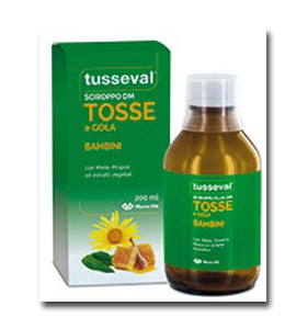 TUSSEVAL SCIROPPO TOSSE BAMBINI 200 ML - Farmacia Del Monaco