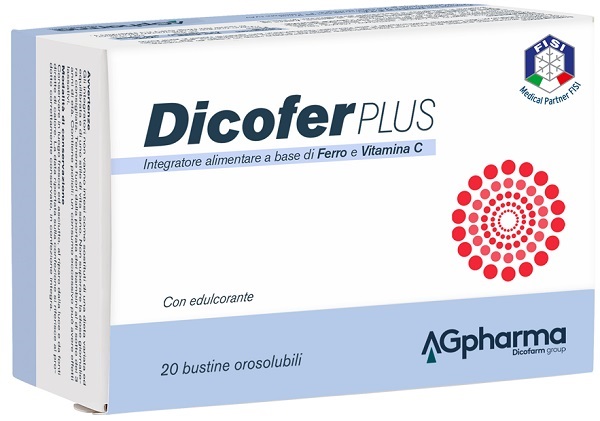 DICOFER PLUS 20 BUSTINE - Farmacia Del Monaco