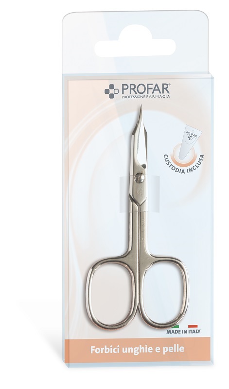 PROFAR FORBICI UNGHIE E PELLE PUNTA LANCIA - Farmacia Del Monaco