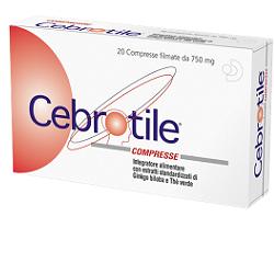 CEBROTILE 20 COMPRESSE - Farmacia Del Monaco