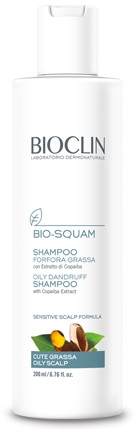 BIOCLIN BIO SQUAM SHAMPOO FORFORA GRASSA 200 ML - Farmacia Del Monaco