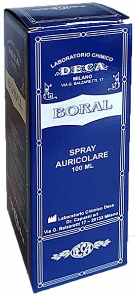 BORAL SPRAY AURICOLARE 100 ML - Farmacia Del Monaco