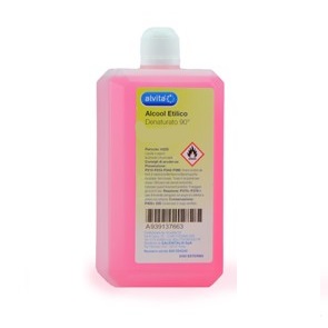 ALVITA ALCOOL ETILICO DENATURATO 90,1 250ML - Farmacia Del Monaco