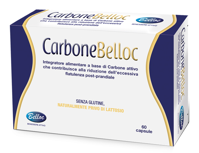 CARBONE BELLOC 60 CAPSULE - Farmacia Del Monaco