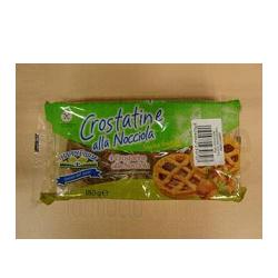 HAPPY FARM CROSTATA ALLA NOCCIOLA SENZA GLUTINE 180 G - Farmacia Del Monaco