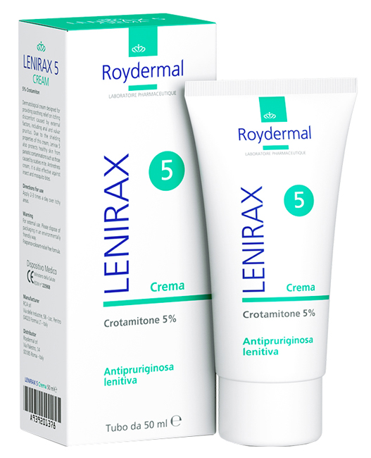 LENIRAX 5 CREMA DERMATOLOGICA CROTAMITONE 5% 50 ML - Farmacia Del Monaco
