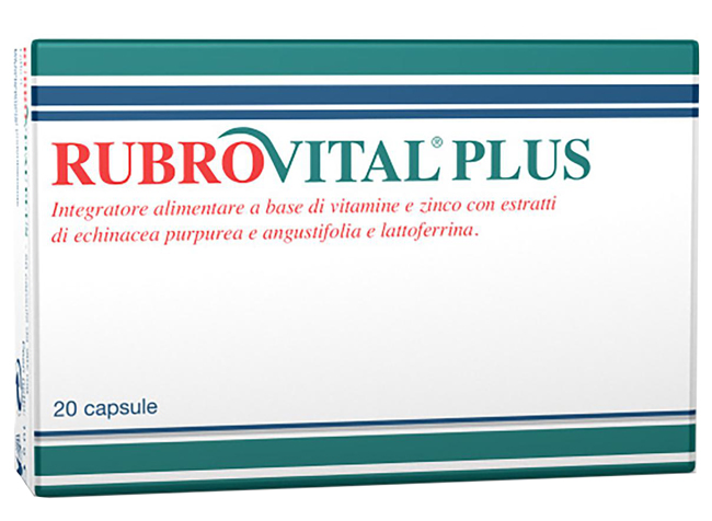 RUBROVITAL PLUS 20 CAPSULE - Farmacia Del Monaco