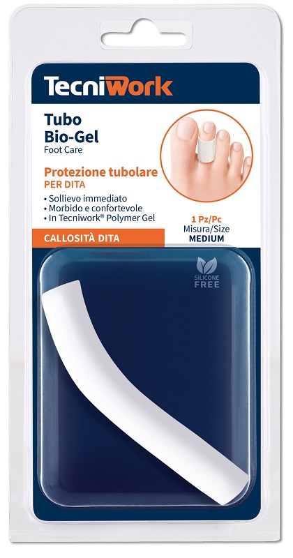 BIOGEL FASCETTA TUBOLARE GEL DITA PIEDI MEDIUM 1 PEZZO - Farmacia Del Monaco