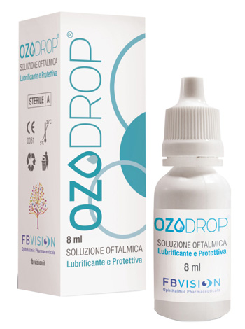 OZODROP LIPOZONEYE SOLUZIONE OFTALMICA BASE DI OLIO OZONIZZATO IN FOSFOLIPIDI 8 ML - Farmacia Del Monaco