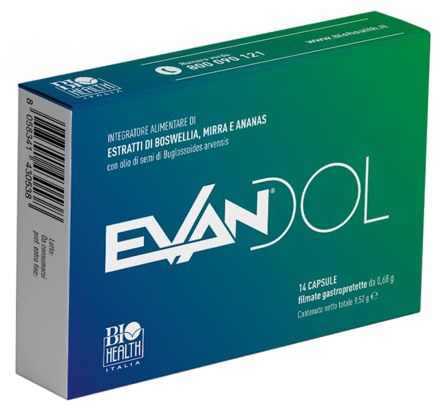 EVANDOL 14 CAPSULE - Farmacia Del Monaco