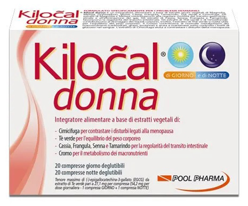 KILOCAL DONNA 40 COMPRESSE - Farmacia Del Monaco