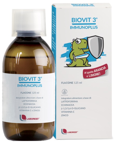 BIOVIT 3 IMMUNOPLUS 125 ML - Farmacia Del Monaco