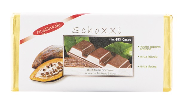 MY SNACK SCHOXXI TAVOLETTA CIOCCOLATO 100 G - Farmacia Del Monaco