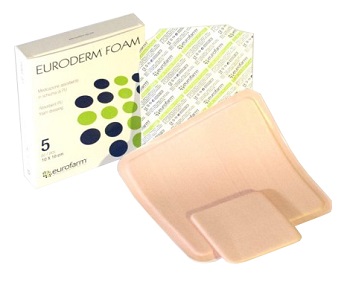 MEDICAZIONE NON ADESIVA IN SCHIUMA DI POLIURETANO IDROCELLULARE ALTAMENTE ASSORBENTE 10X10CM 10 PEZZI - Farmacia Del Monaco