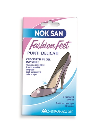 NOK SAN FASHION FEET PUNTI DELICATI 6 PEZZI - Farmacia Del Monaco