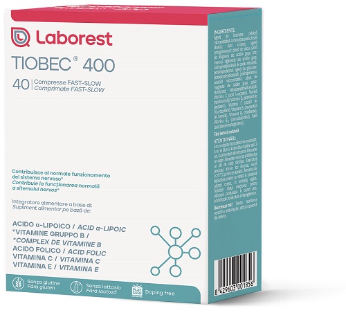 TIOBEC 400 40 COMPRESSE FAST-SLOW DA 1,28 G - Farmacia Del Monaco