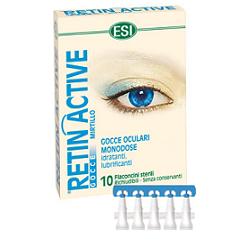ESI RETIN ACTIVE MIRTILLO GOCCE OCULARI 10 FLACONCINI MONODOSE DA 0,5 ML - Farmacia Del Monaco