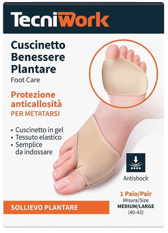 BENESSERE PLANTARE CUSCINETTO MEDIUM/LARGE 1 PAIO - Farmacia Del Monaco