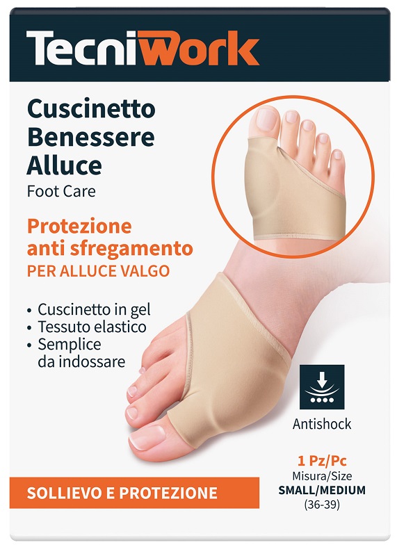 BENESSERE ALLUCE CUSCINETTO SMALL/MEDIUM 1 PEZZO - Farmacia Del Monaco