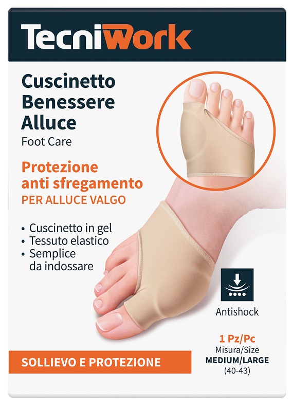 BENESSERE ALLUCE CUSCINETTO MEDIUM/LARGE 1 PEZZO - Farmacia Del Monaco