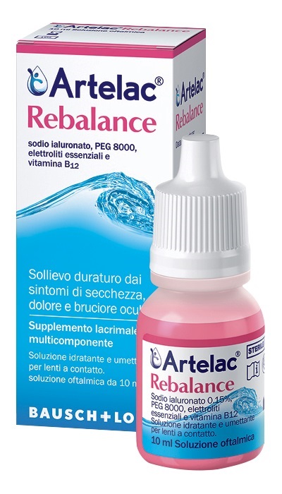 ARTELAC REBALANCE GOCCE OCULARI MULTIDOSE SENZA CONSERVANTI 10 ML - Farmacia Del Monaco