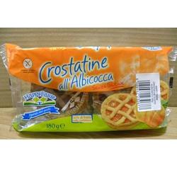 HAPPY FARM CROSTATA DI ALBICOCCHE SENZA GLUTINE 180 G - Farmacia Del Monaco