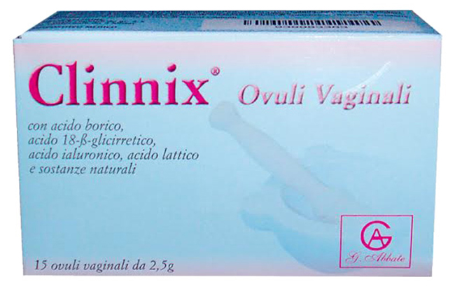 SANOCLIN 15 OVULI VAGINALI 2,5 G - Farmacia Del Monaco