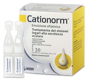 CATIONORM GOCCE 30 FIALE MONODOSE DA 0,4 ML - Farmacia Del Monaco