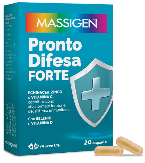 MASSIGEN PRONTO DIFESA FORTE 20 CAPSULE - Farmacia Del Monaco