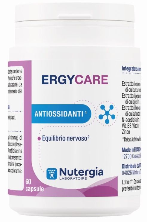 NUTERGIA ERGYCARE 60 CAPSULE - Farmacia Del Monaco