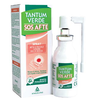 TANTUM VERDE SOS AFTE SPRAY 20 ML - Farmacia Del Monaco