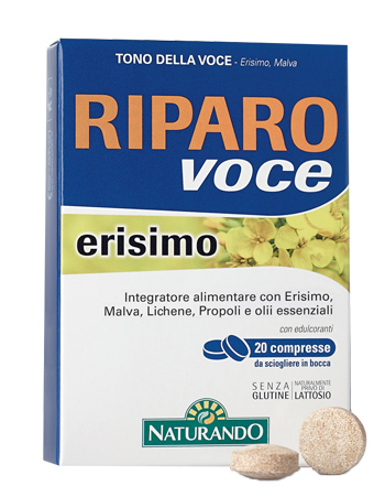 RIPARO VOCE ERISIMO 20 COMPRESSE - Farmacia Del Monaco