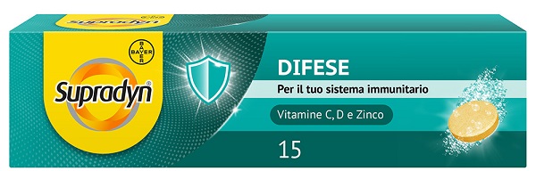 SUPRADYN DIFESE 15 COMPRESSE EFFERVESCENTI - Farmacia Del Monaco