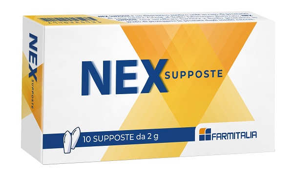NEX SUPPOSTE 10 PEZZI DA 2 G - Farmacia Del Monaco