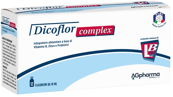 DICOFLOR COMPLEX 12 FLACONCINI DA 10 ML - Farmacia Del Monaco