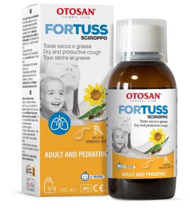 OTOSAN FORTUSS SCIROPPO GOLA 180 G - Farmacia Del Monaco
