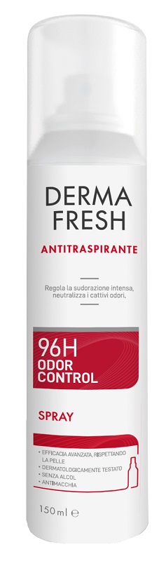 DERMAFRESH 96H ODOR CONTROL SPRAY 150 ML - Farmacia Del Monaco