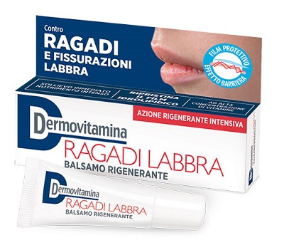 DERMOVITAMINA RAGADI LABBRA BALSAMO RIGENERANTE 8 ML - Farmacia Del Monaco