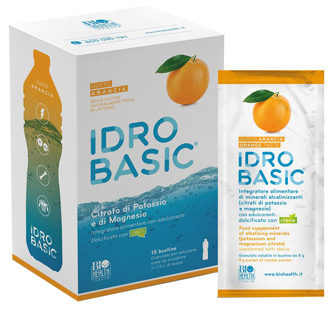IDROBASIC ARANCIA 15 BUSTE - Farmacia Del Monaco